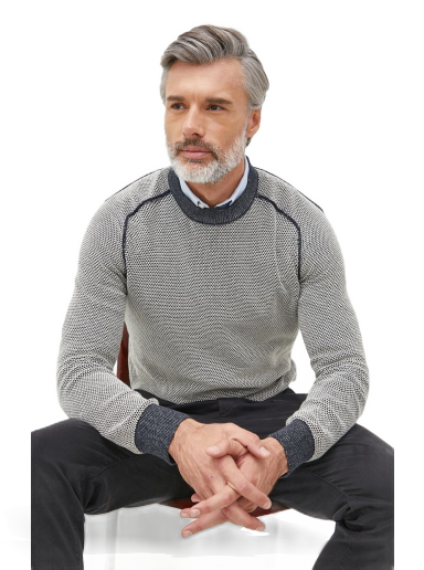 Cветр BOSS Crewneck Sweater Різнокольоровий | 50474881