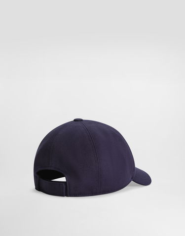 Кепка Dolce & Gabbana Dolce & Gabbana Gabardine Baseball Cap with Logo темно-синій | LB4H80G7O2XB0309, 1