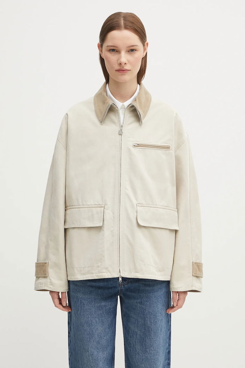 Куртка KENZO Kenzo Workwear Oversize Jacket бежевий | FF62VE2729HA