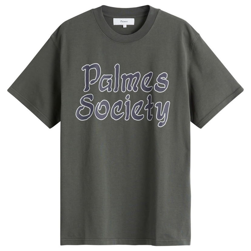 Футболка Palmes Society T-Shirt, Size Large Зелений | P10-0040-888