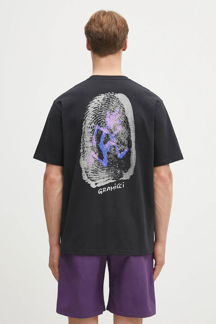 Футболка GRAMICCI Gramicci Thumbprint Graphic T-Shirt чорний | G5SU.T174