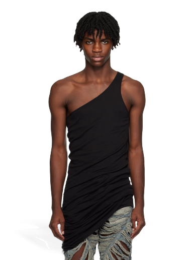 Безрукавка Rick Owens DRKSHDW Double Ziggy Banana Tank Top чорний | DU02C5161 B