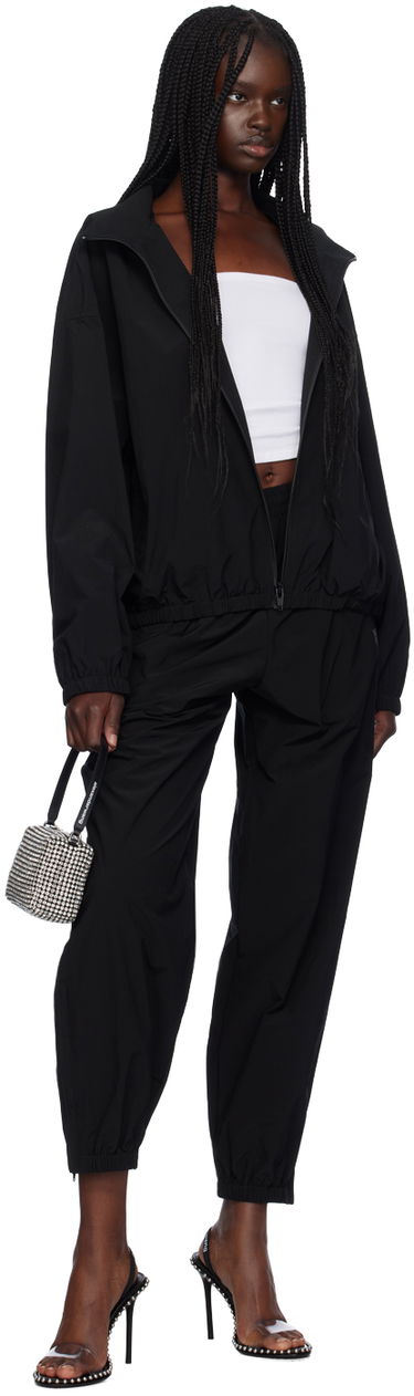 Вітровка Alexander Wang Coaches Track Jacket by чорний | 4WC3232071, 3