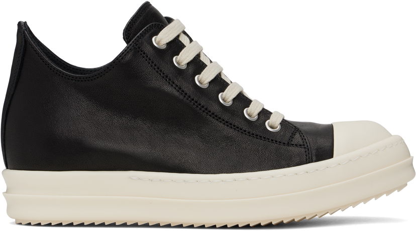 Кросівки та взуття Rick Owens Rick Owens Hollywood Low чорний | RP01E7891 LGY
