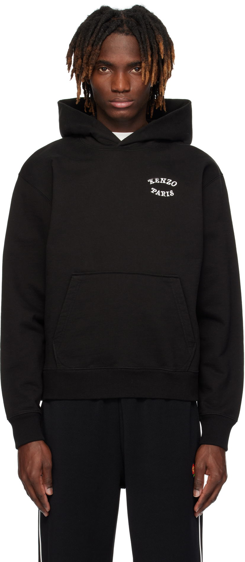 Світшоти KENZO Kenzo Paris VERDY Edition Embroidered Hoodie чорний | FF55SW2724MC