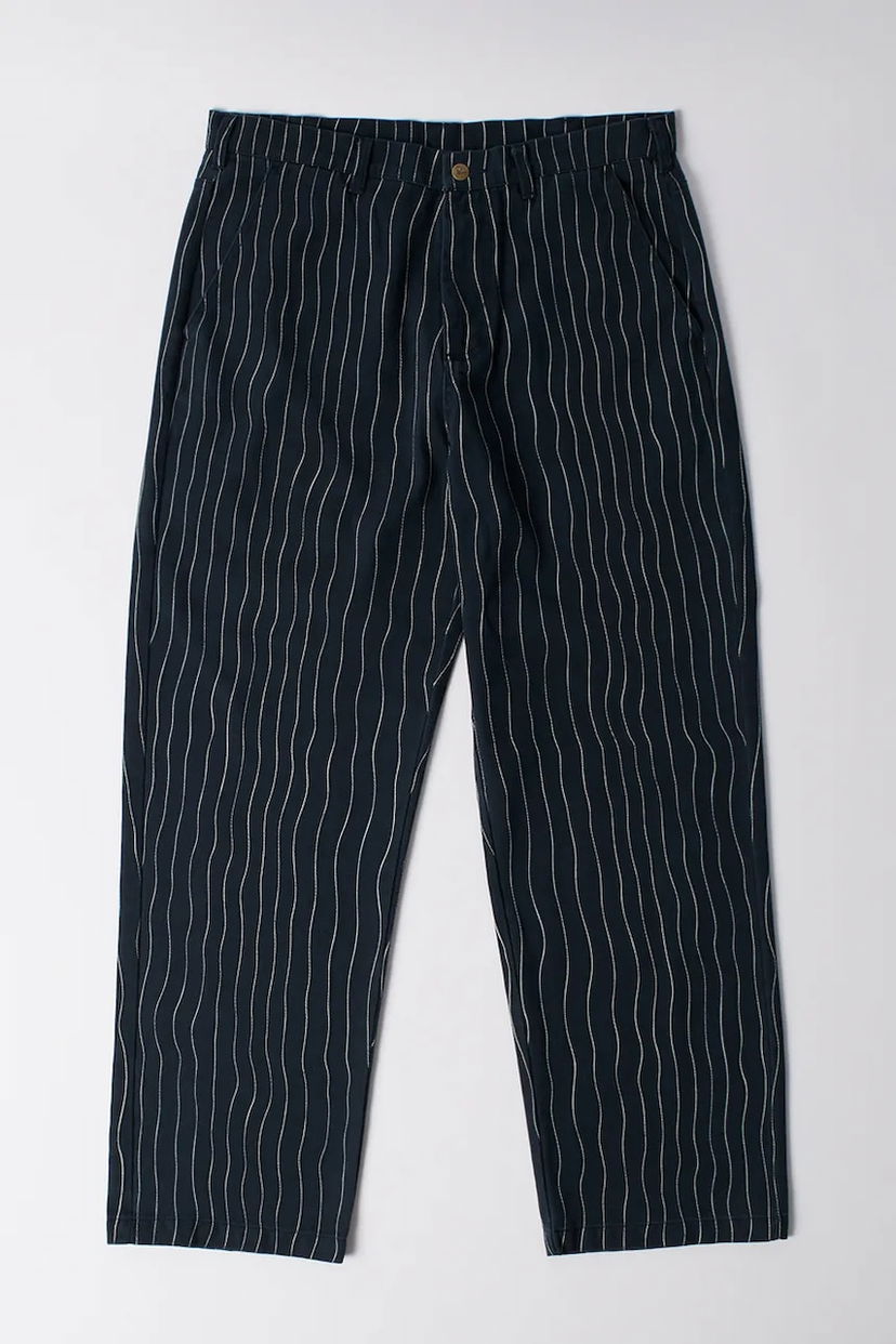 Штани By Parra Meandering Pinstripe Chinos темно-синій | 54245