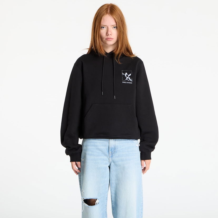 Світшоти DAILY PAPER Daily Paper Shadow Grid Hoodie чорний | 2521098