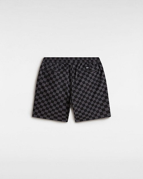 Шорти Vans Range Relaxed Elastic 18" Shorts чорний | VN0A5FKDKOU, 1