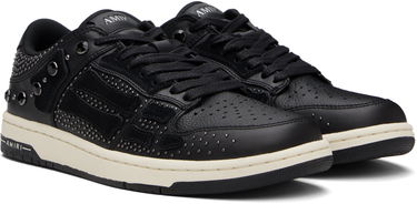 Кросівки та взуття AMIRI AMIRI Crystal Studded Skel Top Low чорний | AMFOSR1170, 3