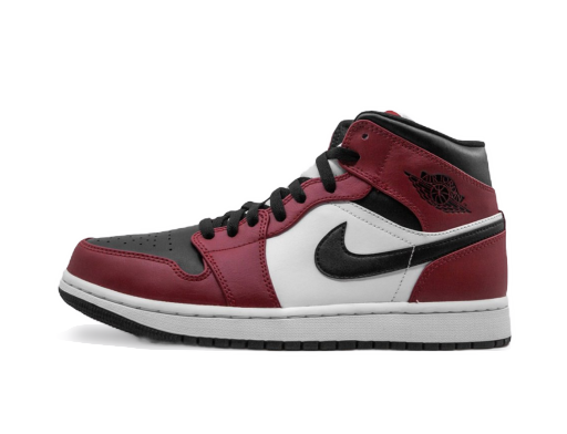 Обмежене видання Jordan Air Jordan 1 Mid "Chicago Black Toe" Червоний | 554724-069