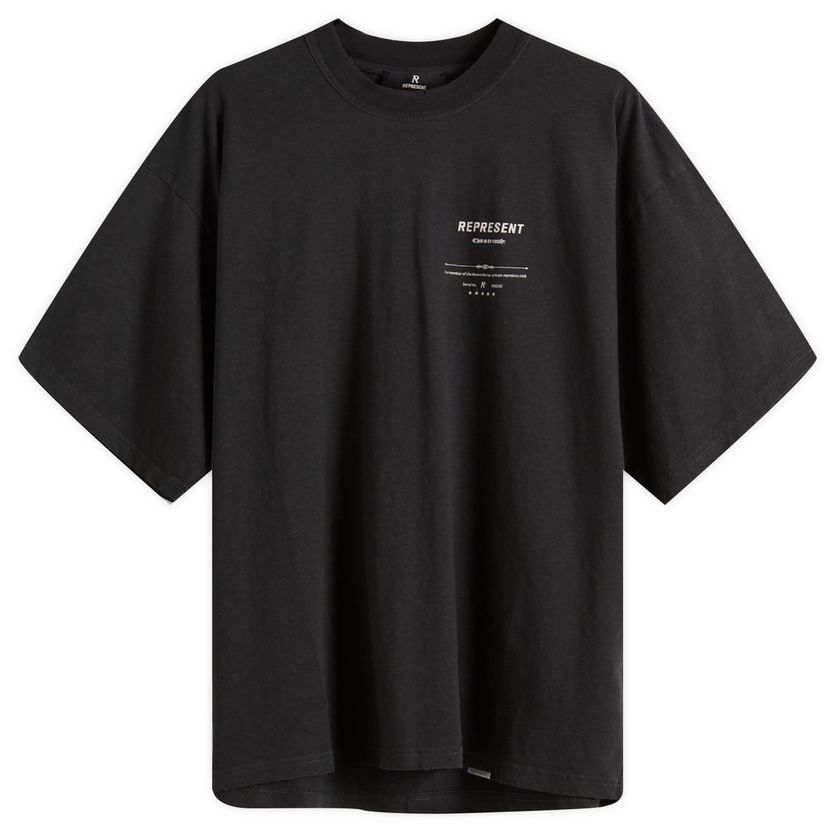 Футболка Represent Clo Revere Manor T-Shirt, Size X-Small чорний | MLM100286-04