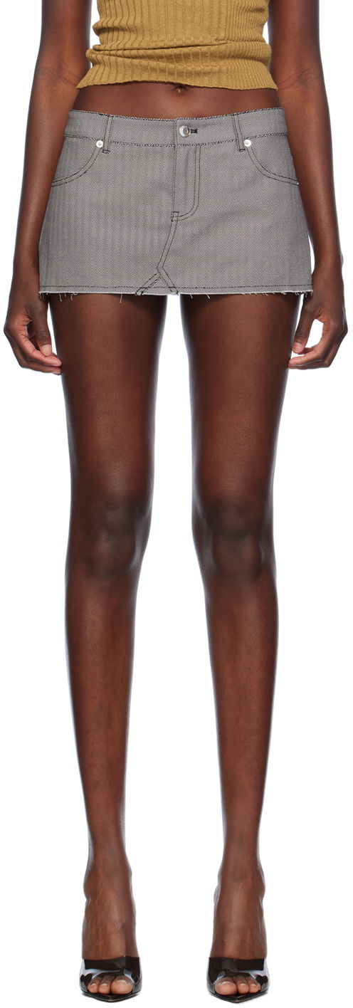 Спідниця Miaou Miaou Miss Denim Miniskirt Сірий | 4019HBTHYP