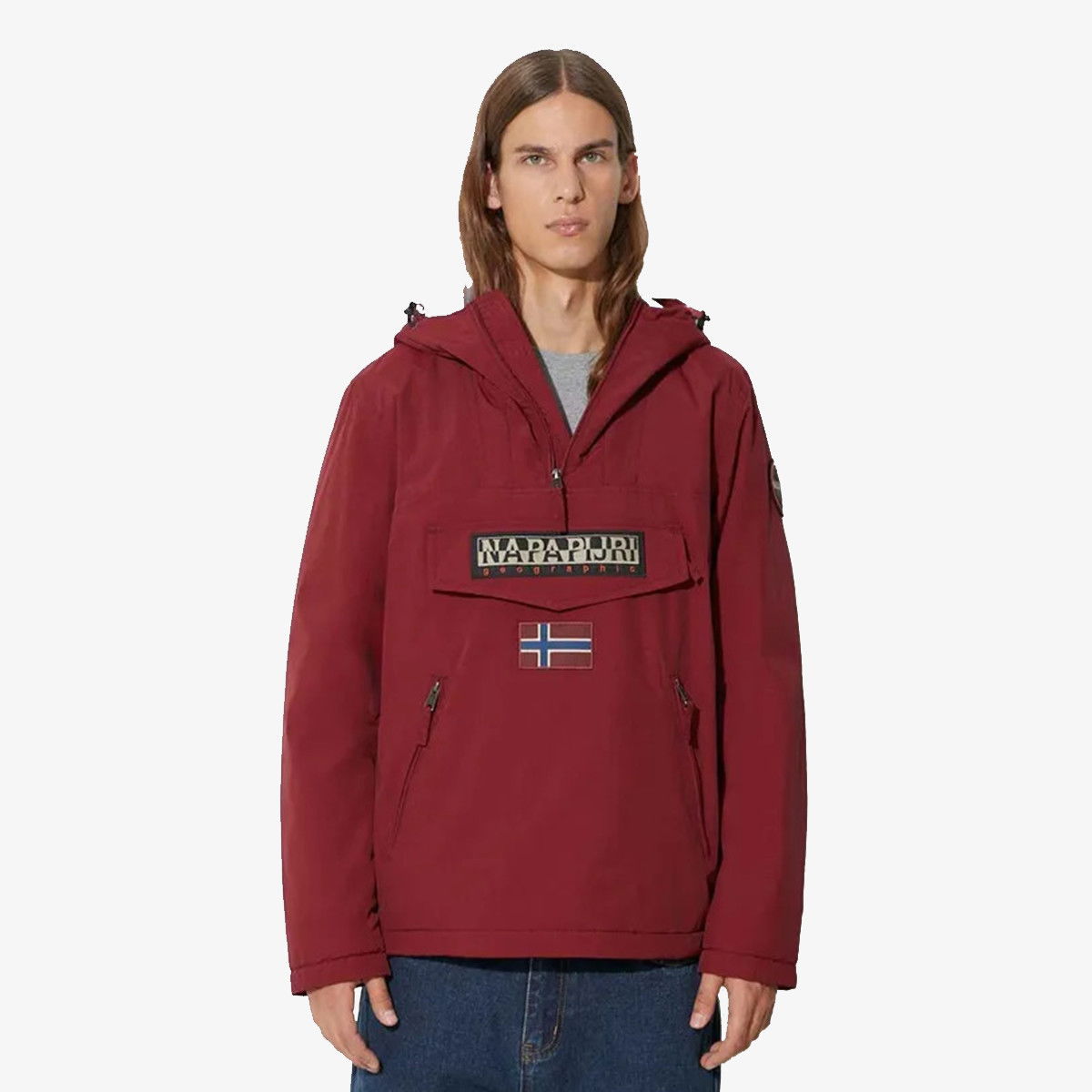 Вітровка Napapijri Pocket Anorak Jacket Червоний | NP0A4GMDR541, 0