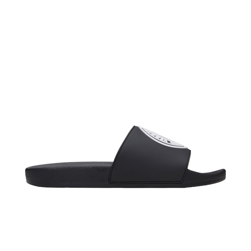 Кросівки та взуття Versace Slides With Logo чорний | E77YA3SQ3_EZS192