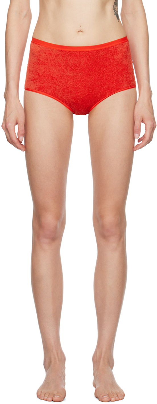 Трусики Baserange High-Waist Bell Briefs Червоний | UNHW-VE-AU24