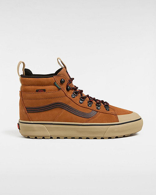 Скейтбординг Vans Mte Sk8-hi Dr Waterproof Shoes (glazed Ginger) Unisex Orange, Size 34.5 Коричневий | VN000CVRN1Z