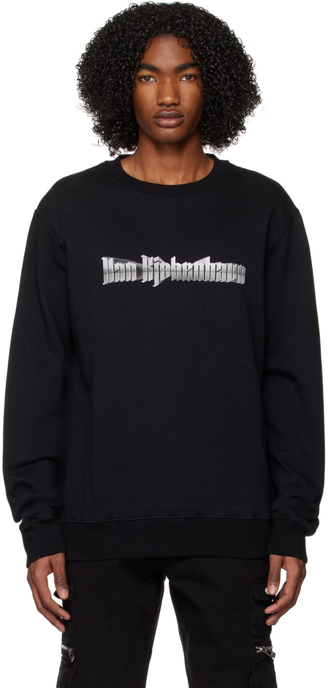 Cветр Han Kjøbenhavn Han Kjobenhavn Printed Sweatshirt чорний | M-132752