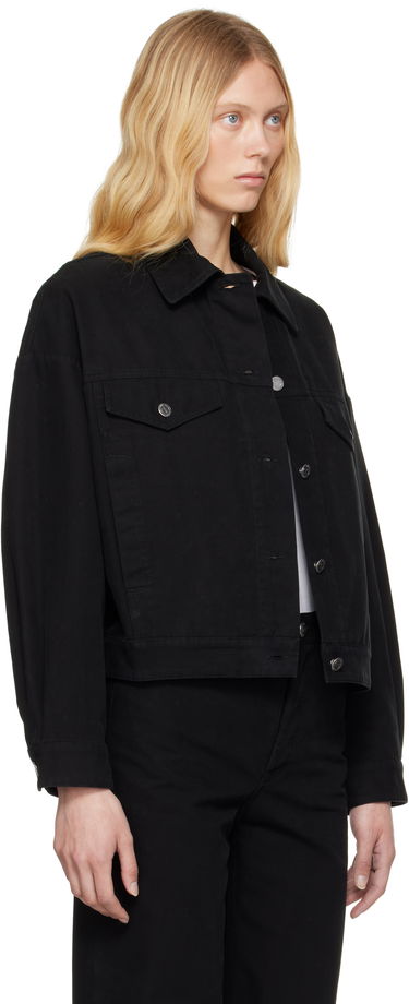Куртка A.P.C. A.P.C. Cally Cropped Denim Jacket чорний | COGBJ-F02905, 1