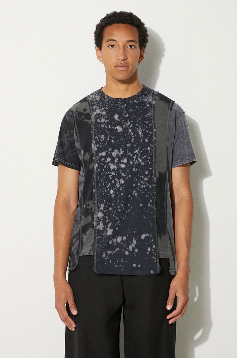 Футболка Needles Needles 5 Cuts Short Sleeve T-Shirt чорний | OT307