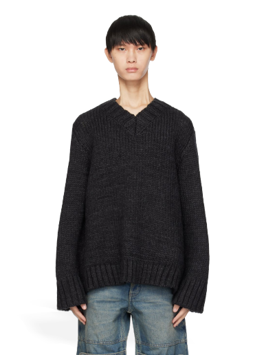 Cветр GUESS USA V-Neck Sweater чорний | M3BR00Z38F0