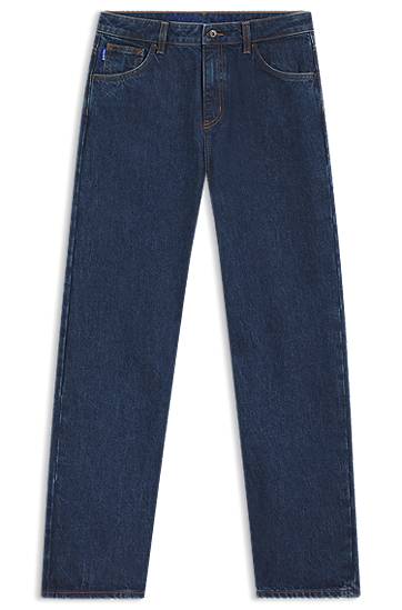 Джинси BOSS Relaxed Fit Jeans Синій | 50534157