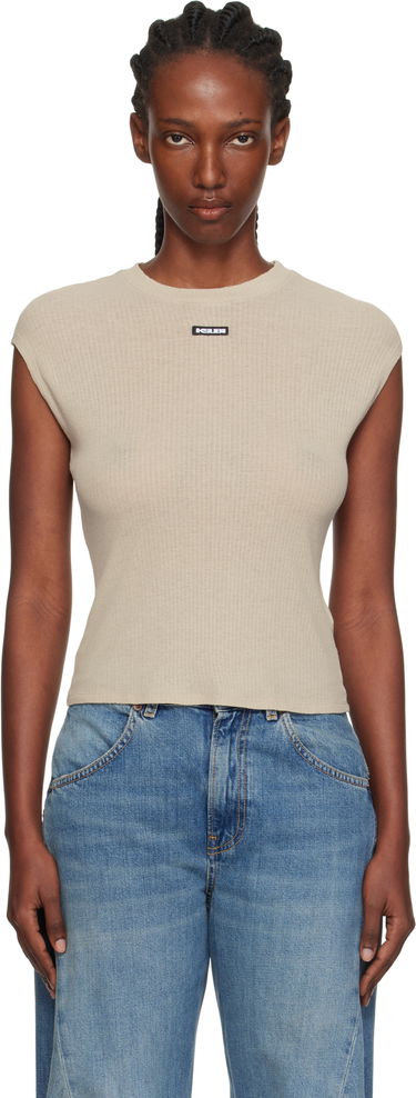 Футболка Ksubi Ksubi Staple Short Sleeve T-Shirt бежевий | WPF25TE014, 0
