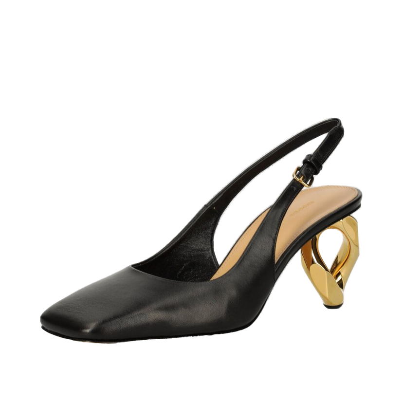 Кросівки та взуття JW Anderson Leather Pumps чорний | ANW43022A.999
