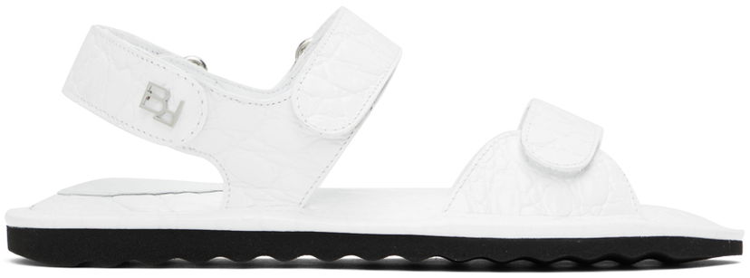 Шкарпетки BY FAR BY FAR Gideon Sandals білий | 23CRGIDSOWCCE