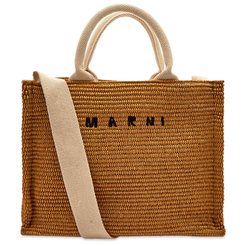 сумка-тоут Marni Marni Small Basket Bag Коричневий | SHMP0077U0-P3860-Z0R42