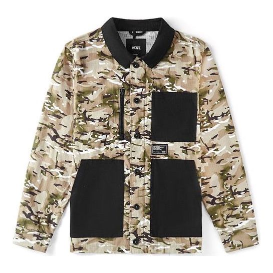 Сорочка Vans Vans Work Weird Colorblock Jacket бежевий | VN0A4MLJW09, 0