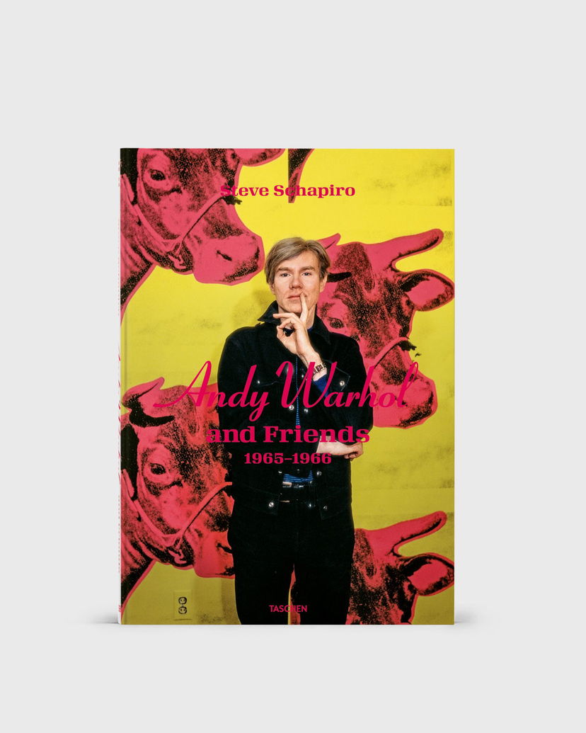 Книга і журнал TASCHEN Steve Schapiro. Andy Warhol and Friends Book Жовтий | 978-3-8365-9917-7