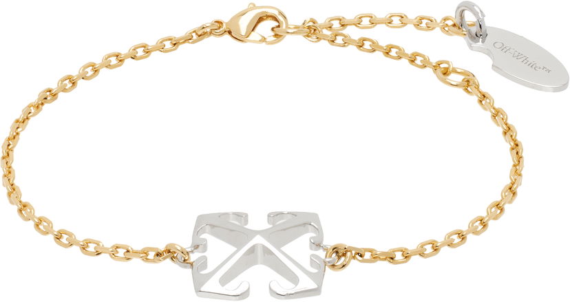 Браслет Off-White Off-White Arrow Chain Bracelet Металік | OWOA12NS25MET0017672
