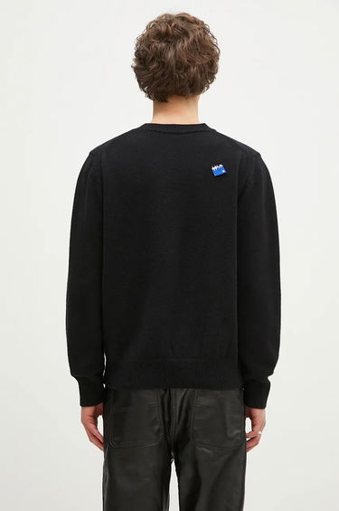 Cветр ADER ERROR Black Wool Sweater With Logo Patch чорний | BMSGFYKT0101BK, 2