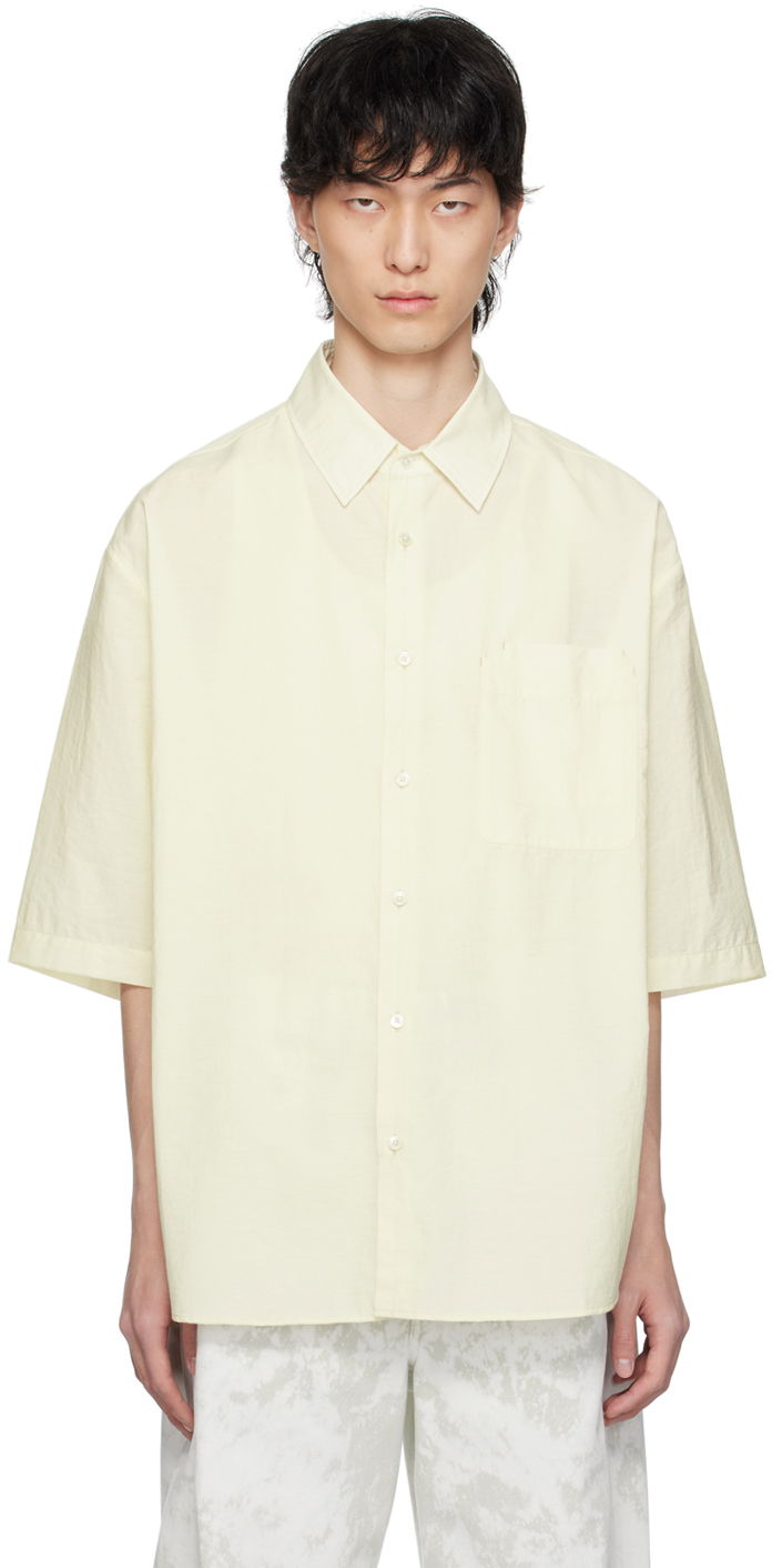 Сорочка LEMAIRE Lemaire Double Pocket  Shirt Жовтий | SH1079 LF1234