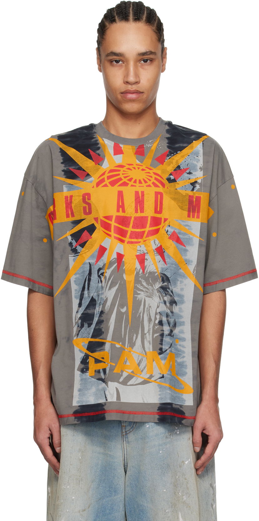 Футболка Perks And Mini Perks and Mini Sphere 360 Graphic T-Shirt Сірий | 1567