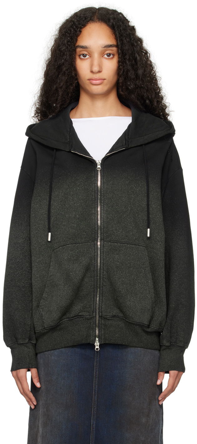 Світшоти Eckhaus Latta Hoodie чорний | 1103-EL-PF24-A -