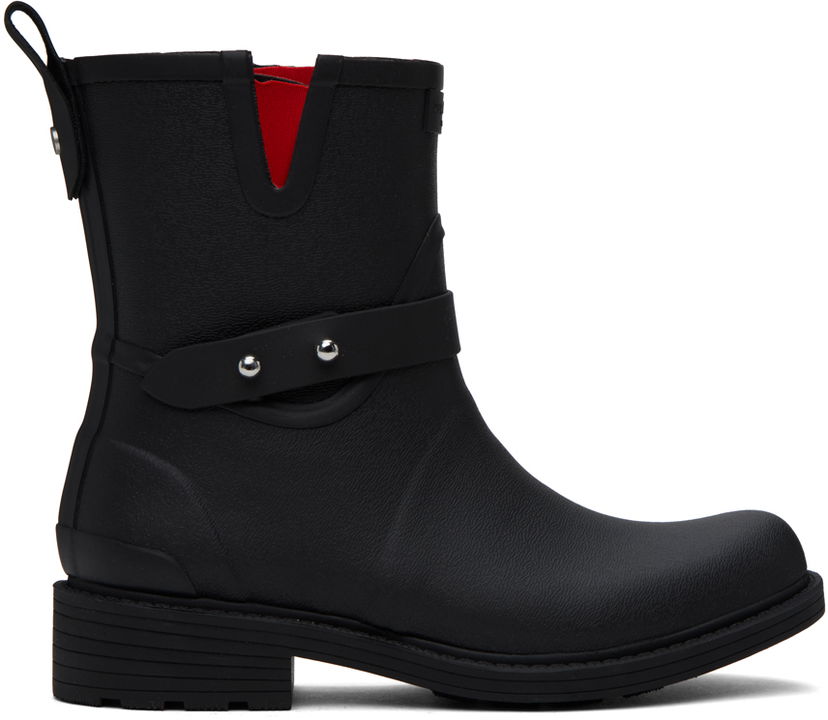 Одяг rag & bone rag & bone Moto Rain Boots чорний | W255F181Z