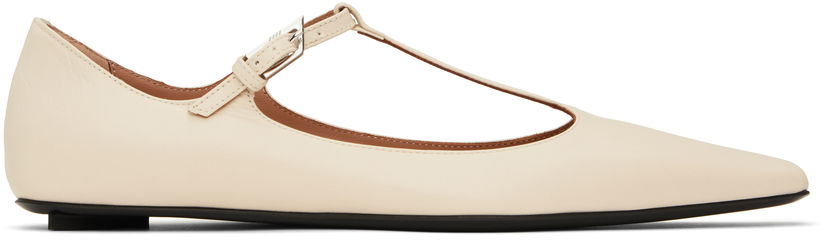 Одяг The Attico Attico Juno Ballerina Flats бежевий | 250WSH00858 LBT116AA