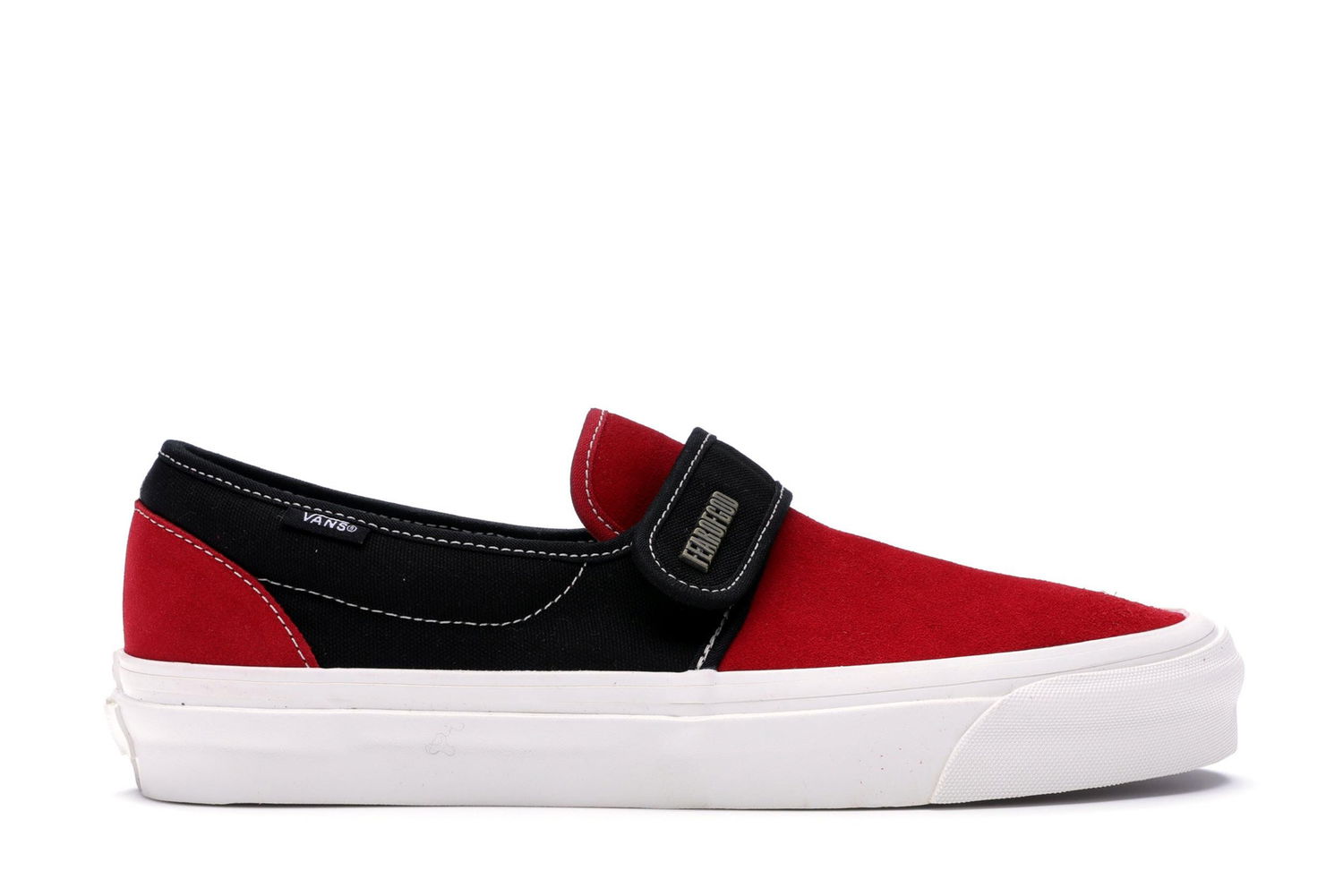 Кросівки та взуття Vans Slip-On 47 V DX Fear of God Red Black Червоний | VN0A3J9FPQR, 0
