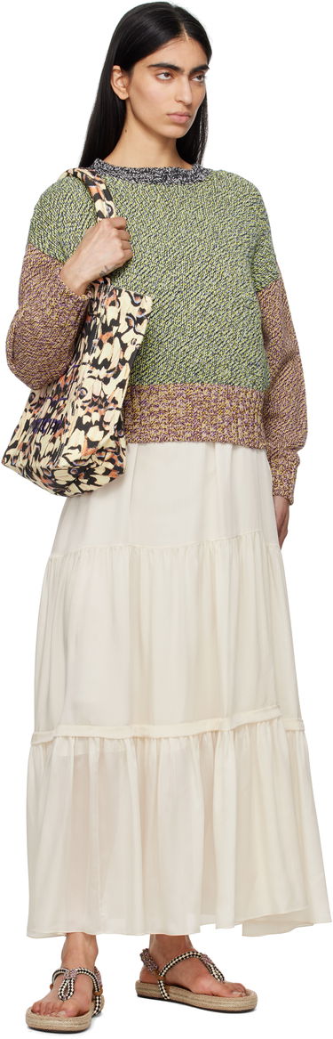 сумка-тоут ISABEL MARANT Isabel Marant Yenky Small Butterfly Print Tote бежевий | PM0002FA-C2X02M, 3