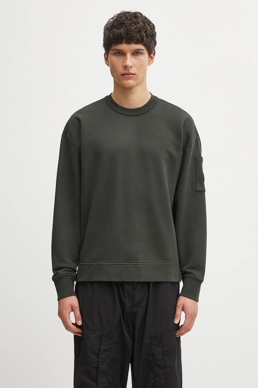 Світшоти C.P. Company C.P. Company Crewneck Sweatshirt Зелений | 19CMSS058A006372G