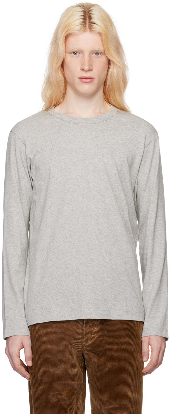 Футболка Comme des Garçons Crewneck T-Shirt Сірий | FZ-T001-051