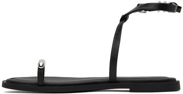 Кільце rag & bone Rag & Bone Geo Ring Sandals чорний | WFF24PF038LE38, 2