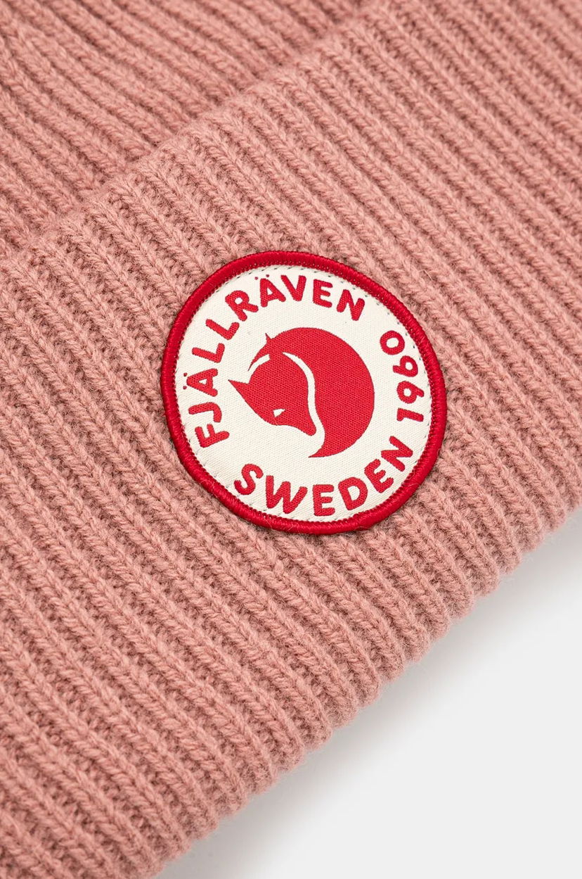 Шапка FJÄLLRÄVEN Fjallraven 1960 Logo Beanie Рожевий | F78142-300