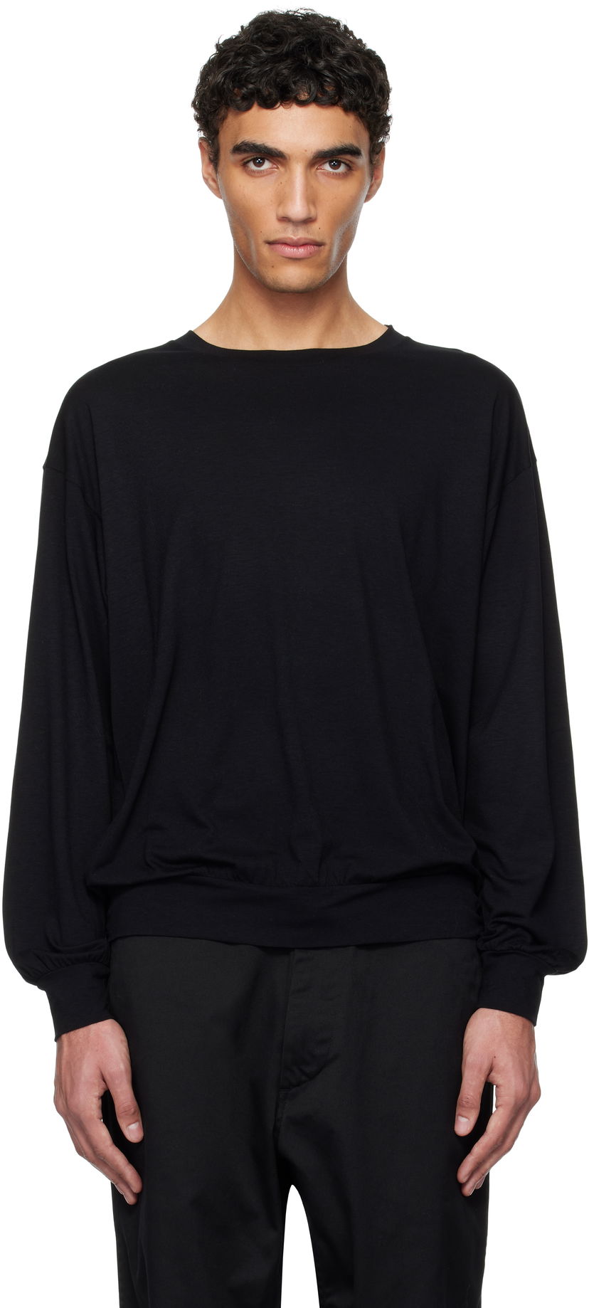 Cветр NANAMICA nanamica Crew Neck Sweater чорний | S25SH100U