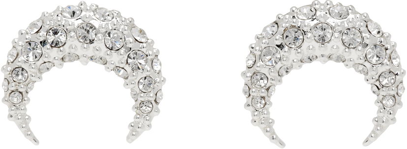 Сережки Marine Serre Marine Serre Moon Crystal Stud Earrings Металік | UJW075A RMET0001