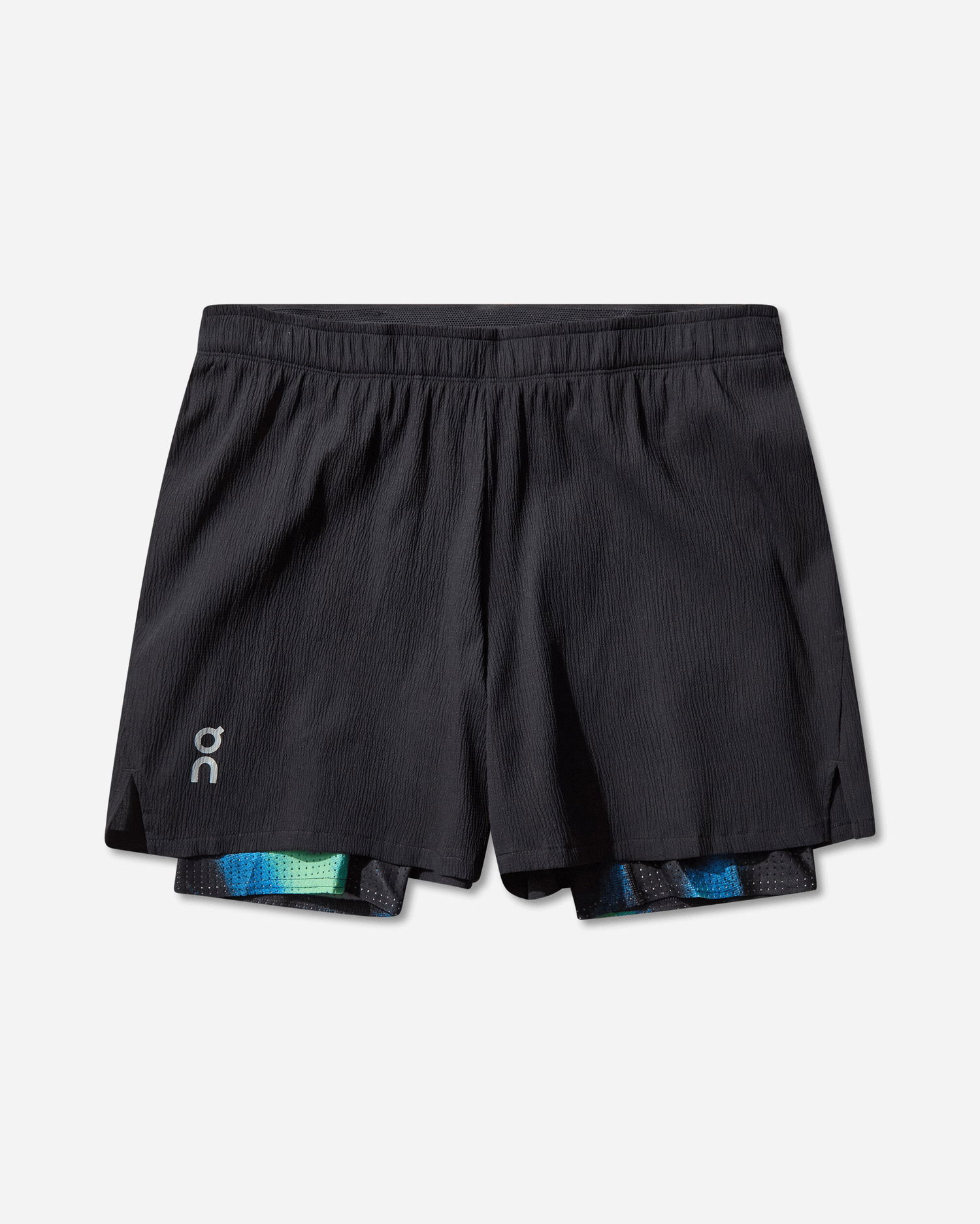 Шорти On Running Pace 2-in-1 Textured Running Shorts чорний | 1MF10813398 002, 1