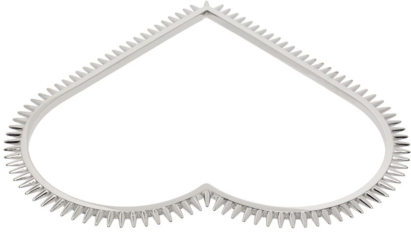 Браслет We11done We11done Spike Heart Arm Cuff Металік | WD-AJ1-23-533-U-SV, 1
