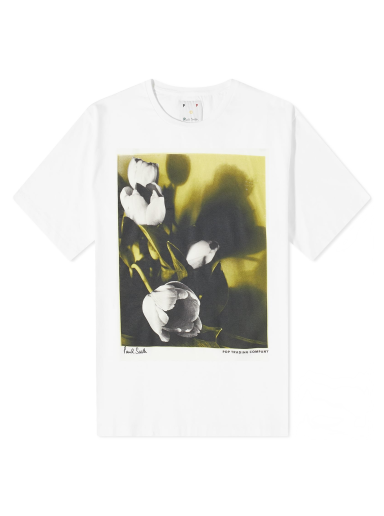Футболка Pop Trading Company x Paul Smith Tulip Tee білий | M1R-136YE-KP3975
