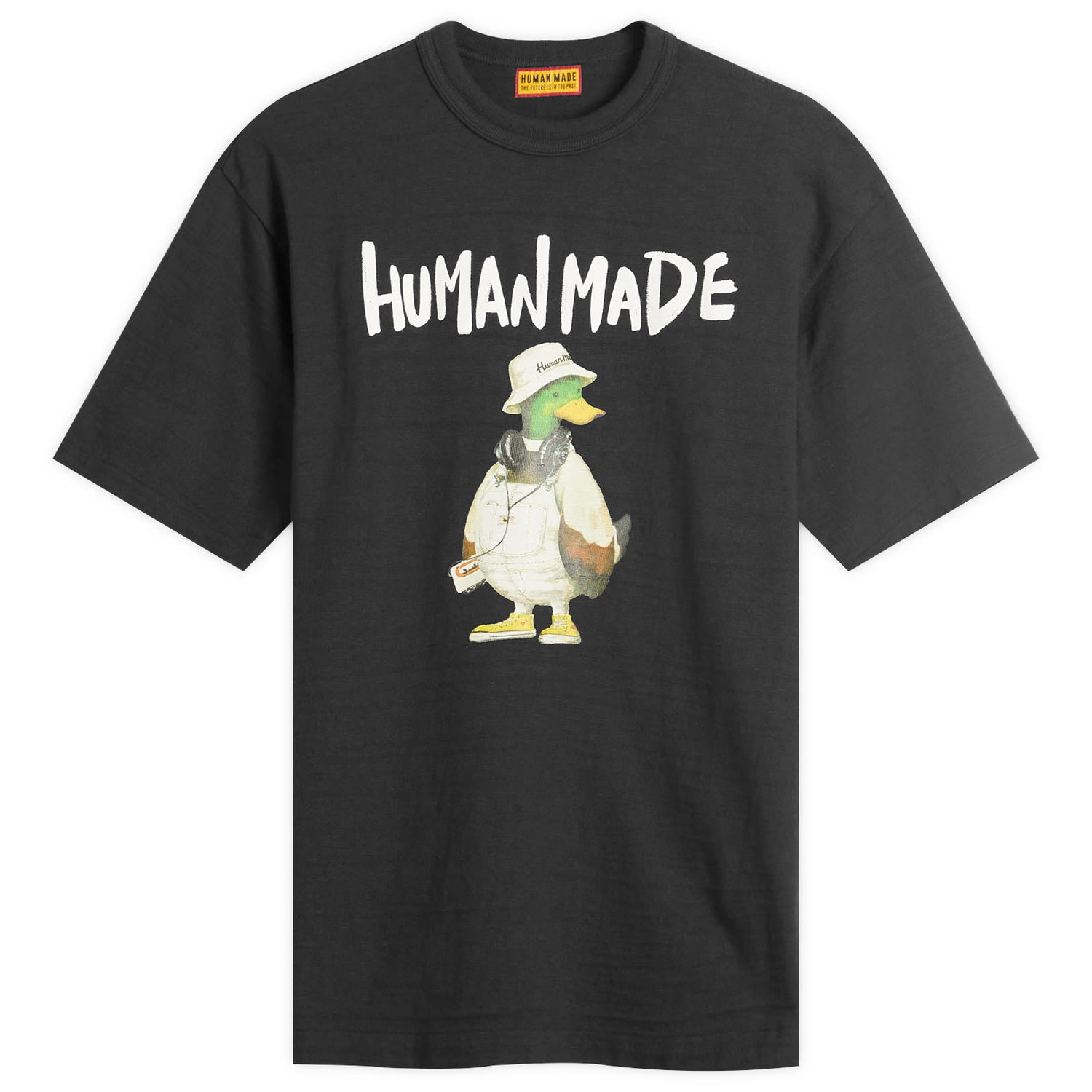 Футболка Human Made Duck Graphic Tee, Size Large чорний | HM29TE014-BLK, 0